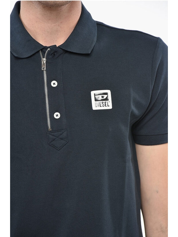 Diesel Navy Polo Shirts - Image 3
