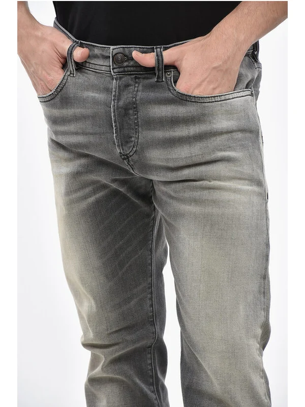 Diesel Grey Denim Pants - Image 3