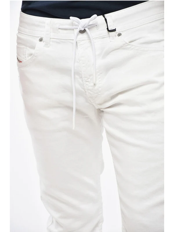 Diesel White Denim Pants - Image 3