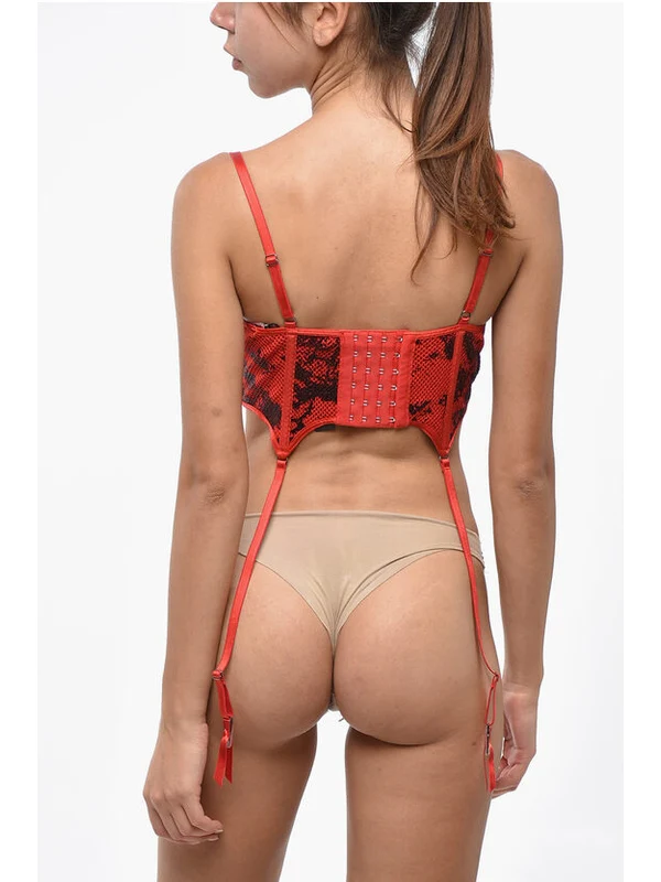 Diesel Red Bra & Panties - Image 3