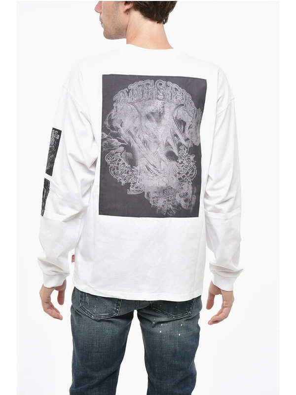 Diesel White Long Sleeve - Image 2