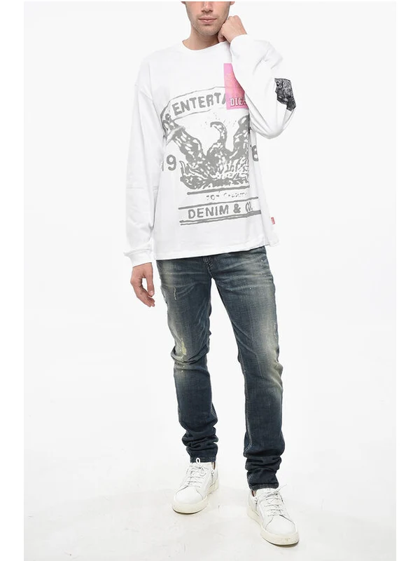 Diesel White Long Sleeve - Image 4