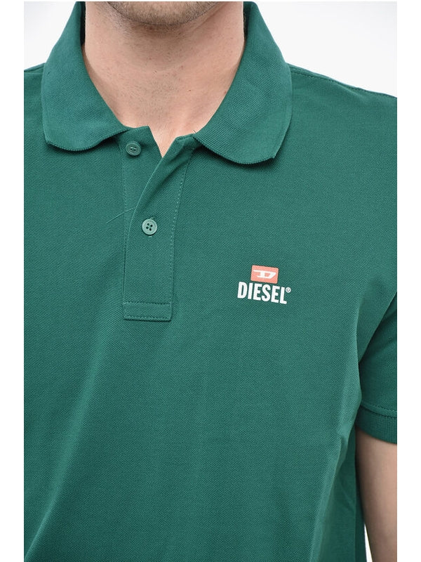 Diesel Green Polo Shirts - Image 3