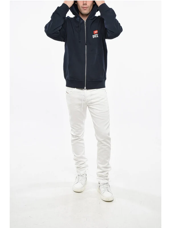 Diesel Navy Hoodies - Image 4