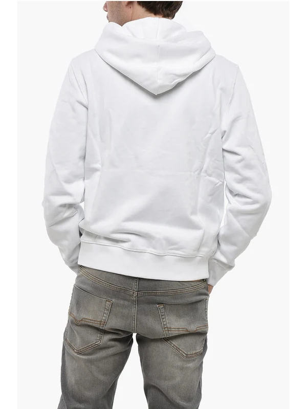 Diesel White Hoodies - Image 2