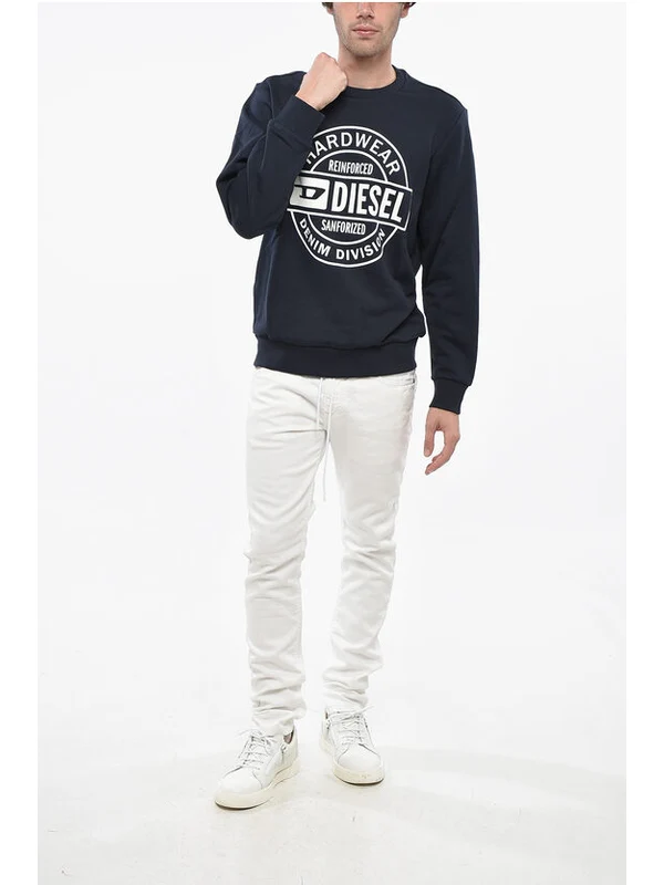 Diesel Navy Sweatshirts - Image 4