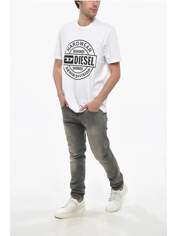 Diesel White Half Sleeve - Image 4