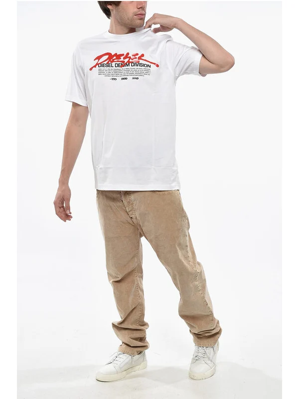 Diesel White Half Sleeve - Image 4