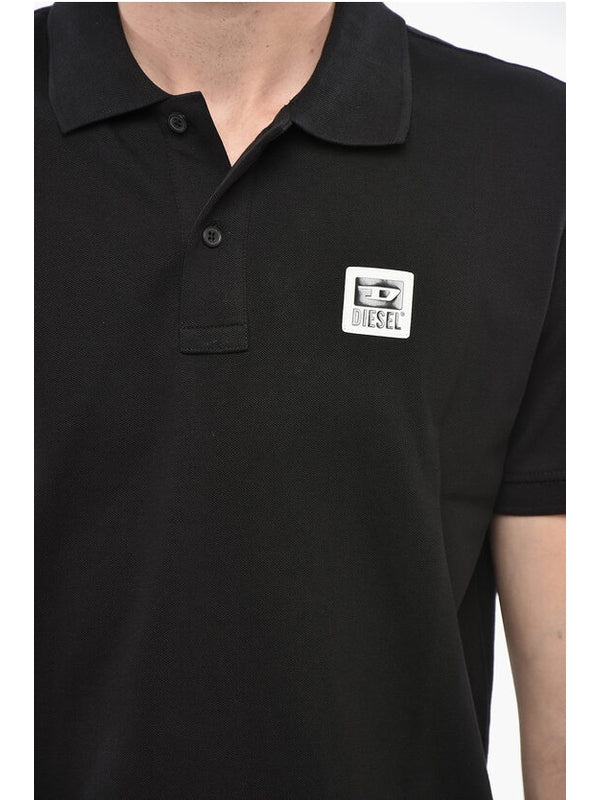 Diesel Black Polo Shirts - Image 3
