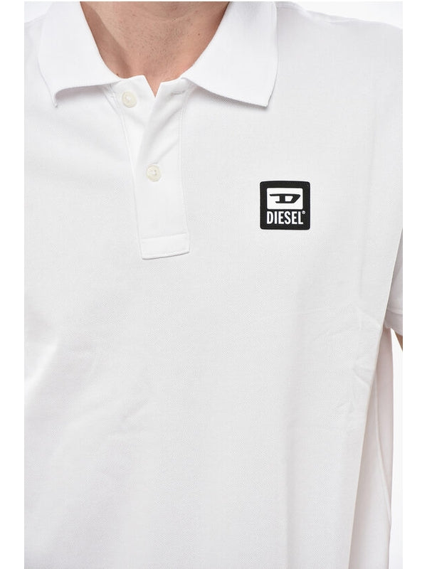 Diesel White Polo Shirts - Image 3