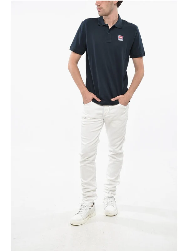 Diesel Navy Polo Shirts - Image 4