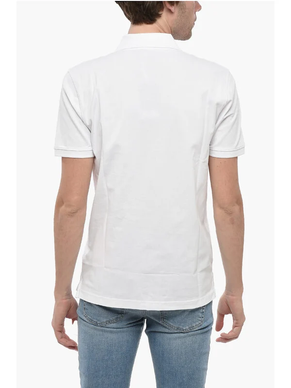Diesel White Polo Shirts - Image 2