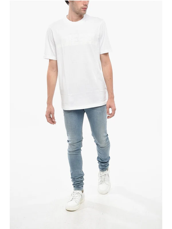 Diesel White Half Sleeve - Image 4
