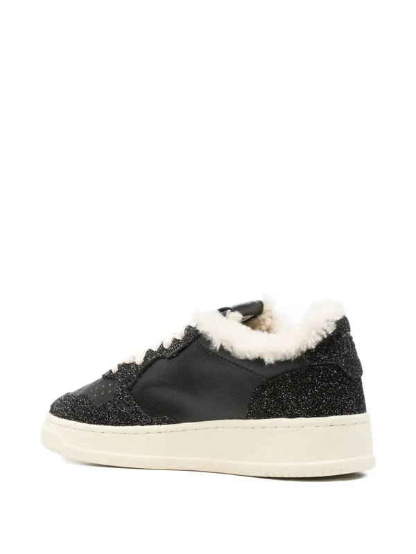 Autry Black Low Top Sneakers - Image 3