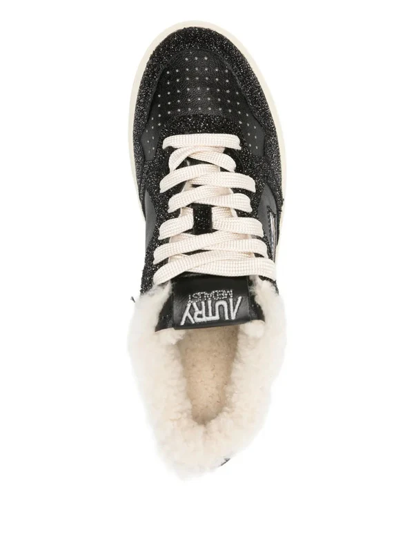 Autry Black Low Top Sneakers - Image 4