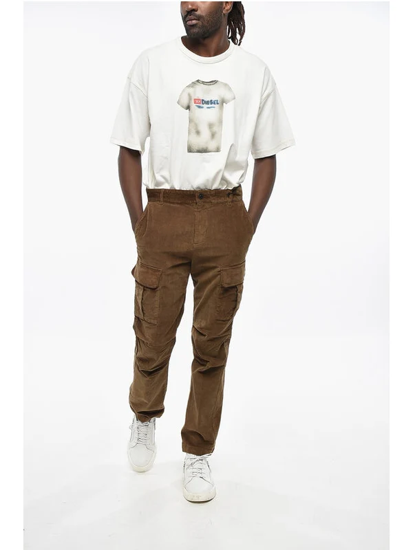 Diesel Brown Casual Pants - Image 4