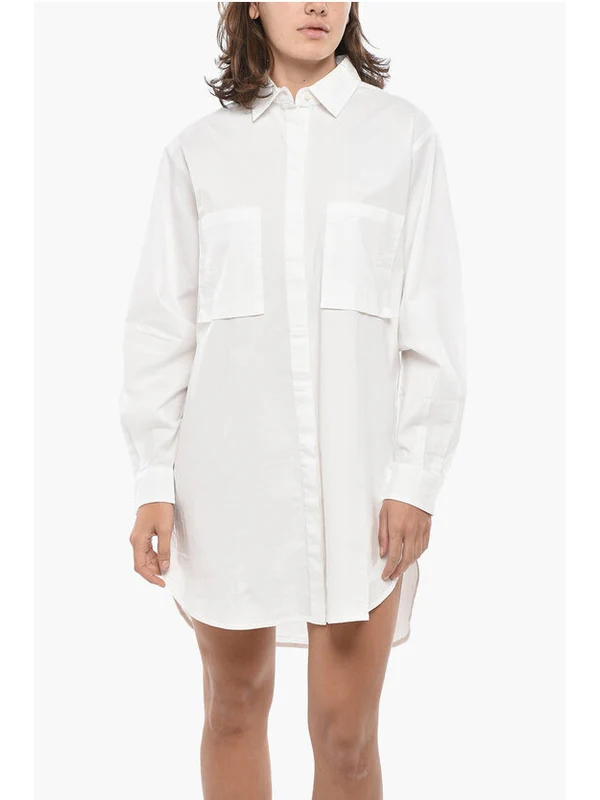 Diesel White Mini Dress - Image 4