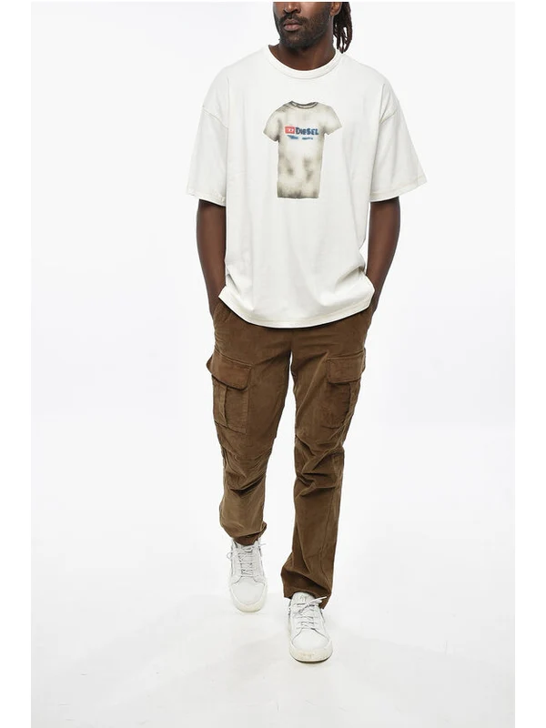 Diesel White Half Sleeve - Image 4