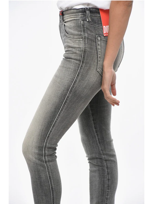 Diesel Grey Denim Pants - Image 3