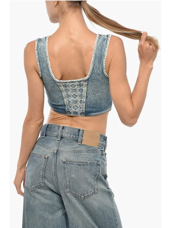 Amiri Blue Sleeveless - Image 3