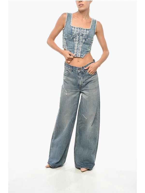 Amiri Blue Sleeveless - Image 4
