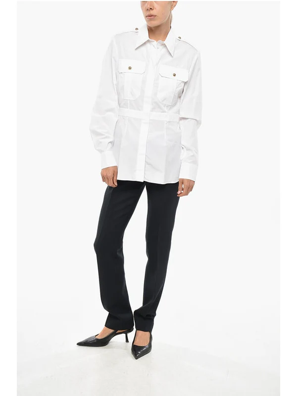 Alexander Mcqueen White Shirts & Blouses - Image 4