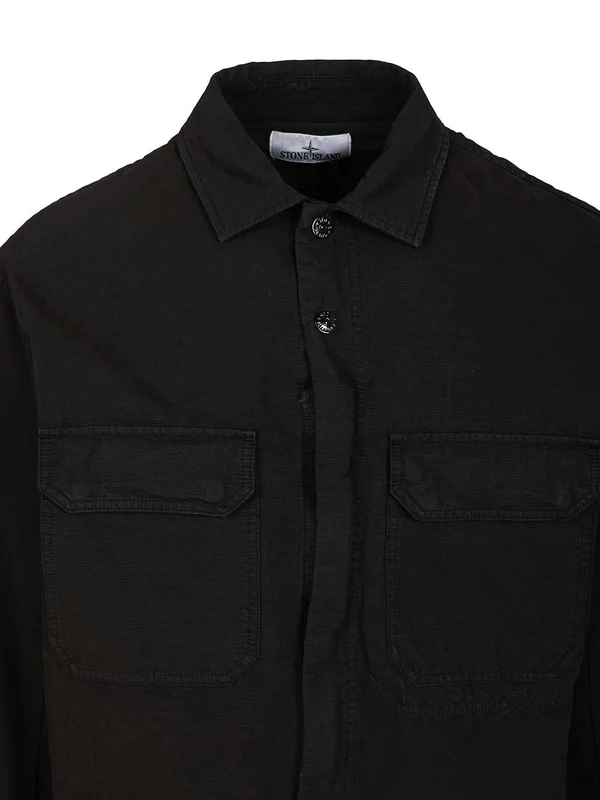 Stone Island Black Shirts - Image 4