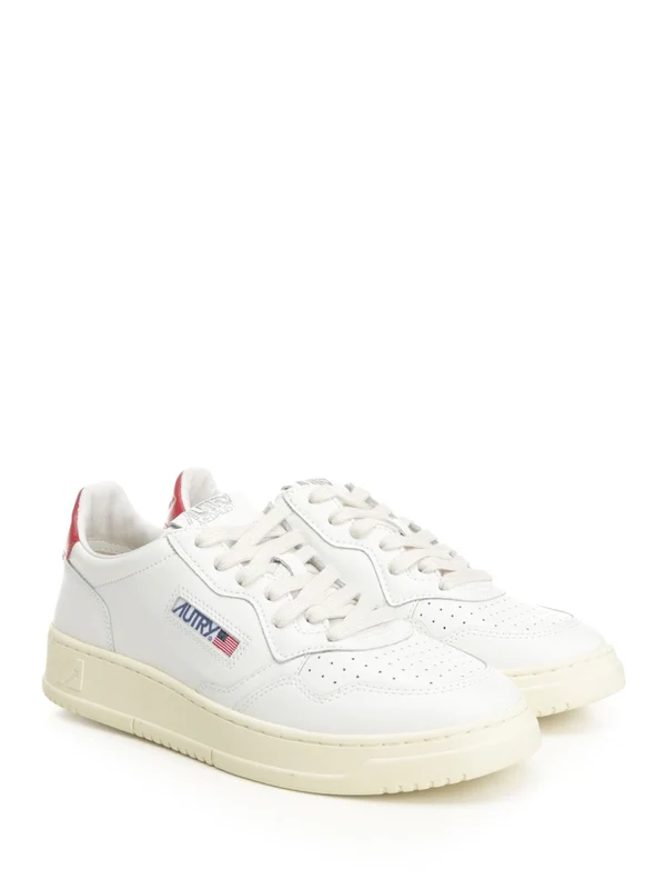 Autry White Low Top Sneakers - Image 2