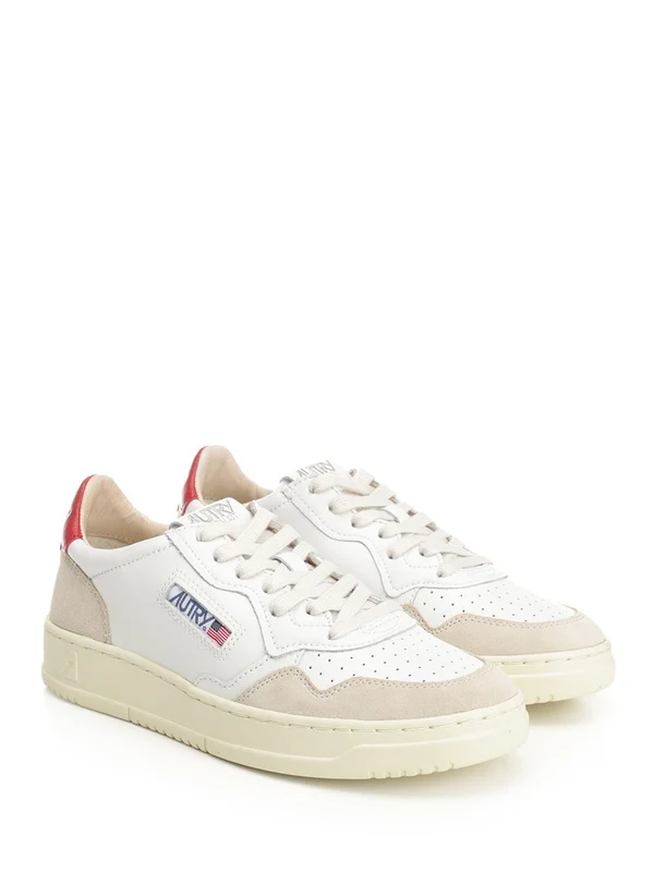Autry White Low Top Sneakers - Image 2