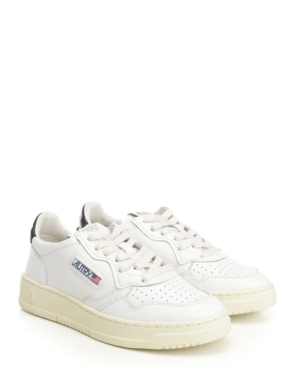 Autry White Low Top Sneakers - Image 2