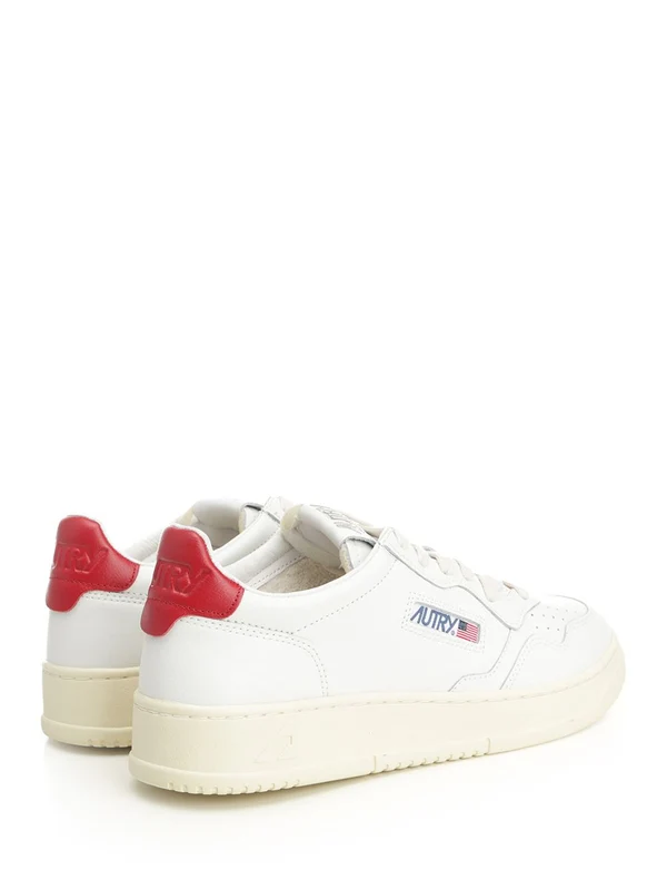 Autry White Low Top Sneakers - Image 3