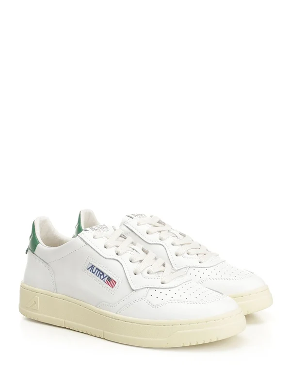 Autry White Low Top Sneakers - Image 2