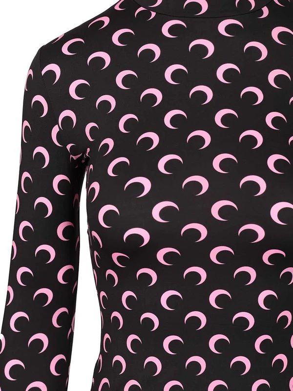 Marine Serre Black Long Sleeve - Image 4