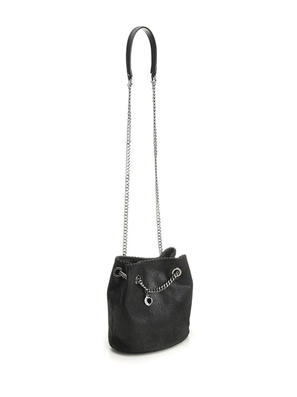 Stella Mccartney Black Bucket Bags - Image 2