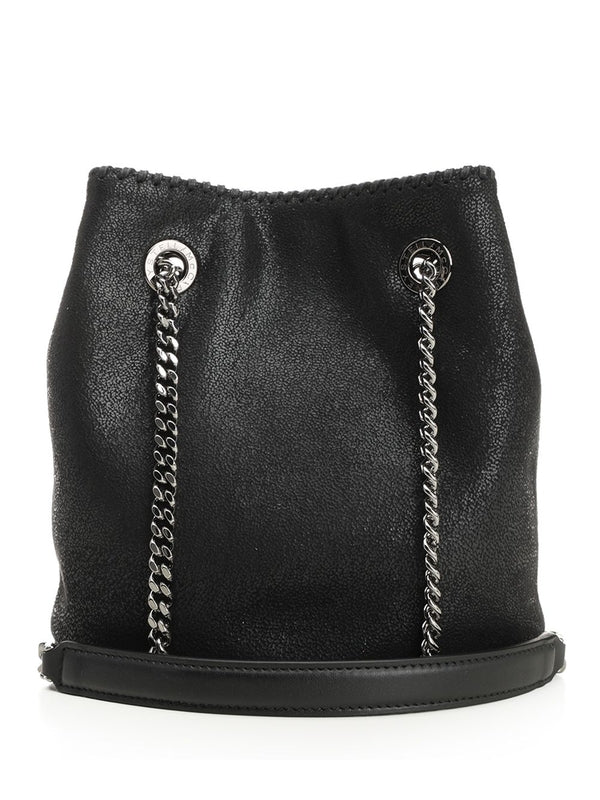Stella Mccartney Black Bucket Bags - Image 3