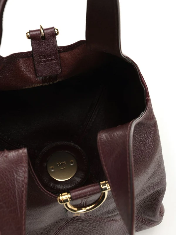 Chloe Burgundy Tote Bags - Image 4