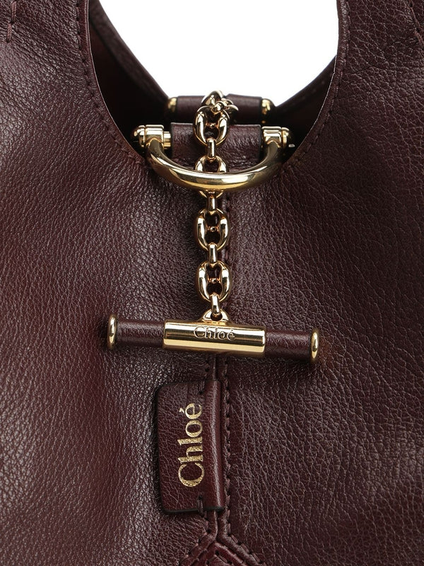 Chloe Burgundy Tote Bags - Image 5