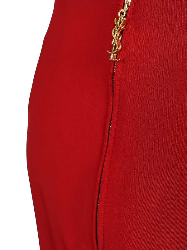 Saint Laurent Red Skirts - Image 4