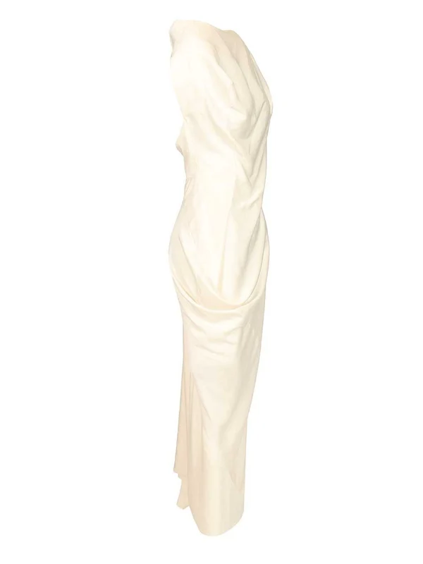 Vivienne Westwood Beige Midi Dress - Image 3
