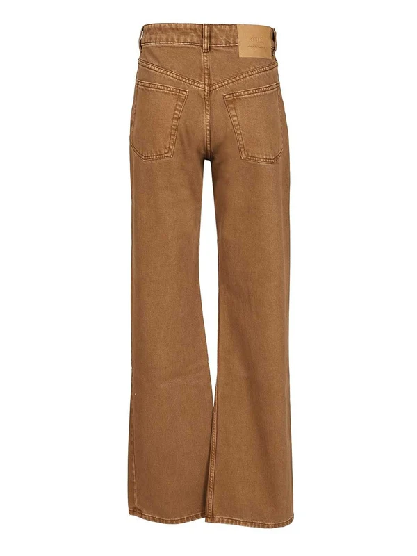 Ami Brown Denim Pants - Image 2