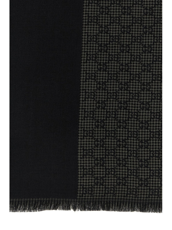 Gucci Black Wool Mufflers - Image 2