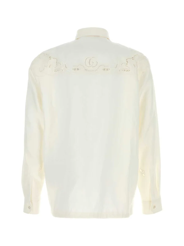 Gucci White Polo Shirts - Image 2