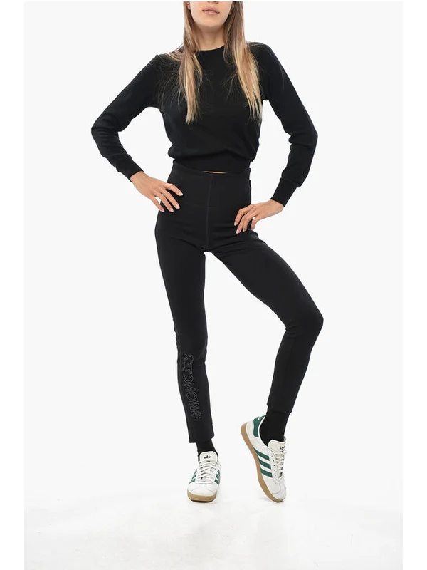 Moncler Black Leggings - Image 4