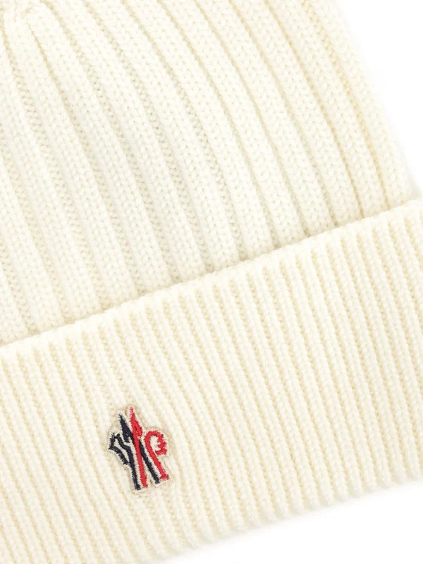 Moncler Ivory Beanies - Image 2