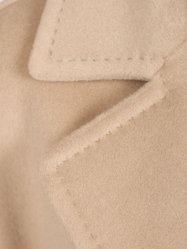 Max Mara Studio Beige Coats - Image 4