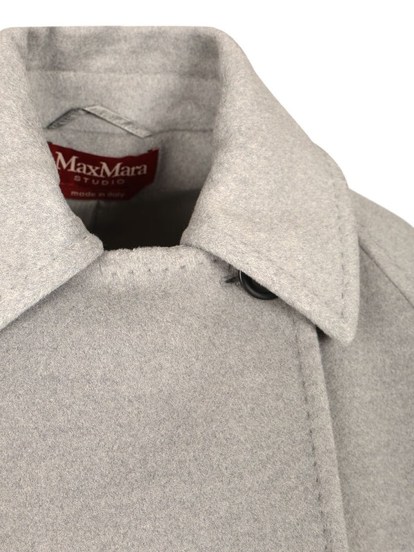 Max Mara Studio Grey Coats - Image 5