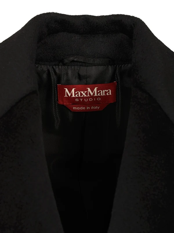 Max Mara Studio Black Coats - Image 5