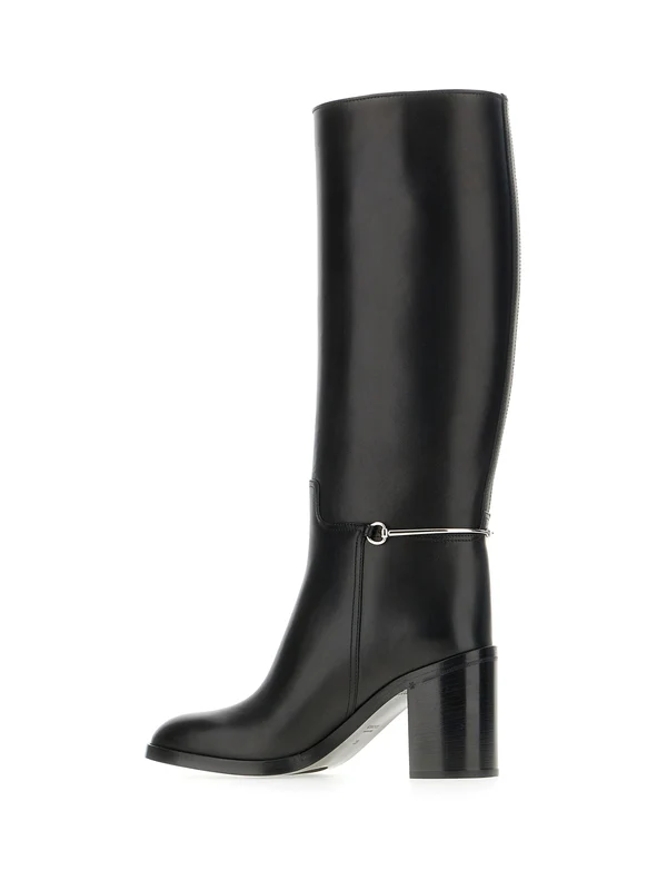 Gucci Black High Boots - Image 3