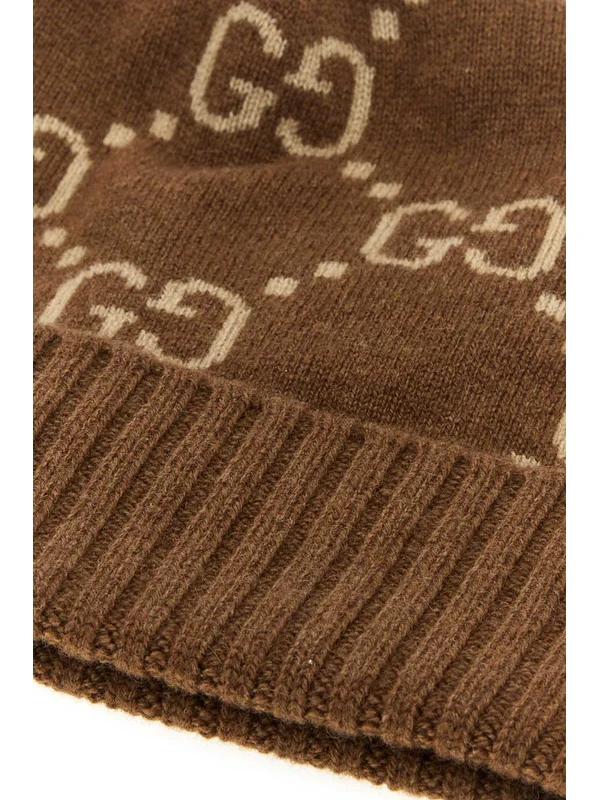 Gucci Brown Beanies - Image 3