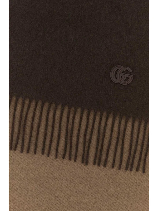 Gucci Brown Wool Mufflers - Image 2